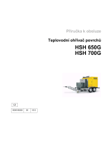 Wacker Neuson HSH700G Používateľská príručka