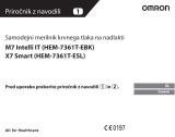 Omron HEM-7361T-EBK Používateľská príručka