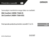 Omron HEM-7360-E Používateľská príručka