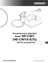 Omron Healthcare NE-C801S-E(V) Používateľská príručka