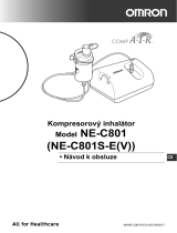 Omron Healthcare NE-C801S-E(V) Používateľská príručka