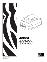 Zebra GX420t Stručná príručka spustenia