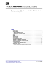Zebra EN 110PAX4 Stručná príručka spustenia