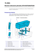Zebra ZT210/ZT220 Návod na obsluhu