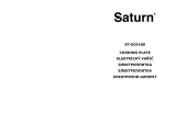 Saturn ST-EC0180_Black Návod na obsluhu