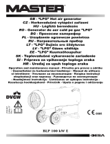 Master BLP 100 E Návod na obsluhu