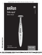 Braun FG1100, Silk-épil, Bikini Styler Používateľská príručka