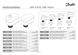 Danfoss AME 130, AME 140, AME 130 H, AME 140 H Návod na používanie