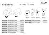 Danfoss AME 130, AME 140, AME 130 H, AME 140 H Návod na používanie