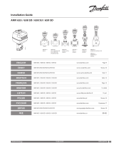 Danfoss AMV 655/658 SU/658 SD/659 SD Návod na používanie