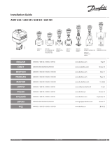 Danfoss AMV 655/658 SU/658 SD/659 SD Návod na používanie