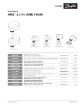 Danfoss AME 130, AME 140, AME 130 H, AME 140 H Návod na používanie