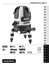 Laserliner CombiCross-Laser 5 Návod na obsluhu