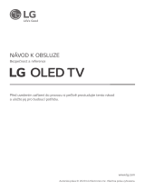 LG OLED77CX6LA Užívateľská príručka
