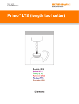 Renishaw Primo LTS software Siemens Užívateľská príručka