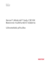Xerox AltaLink C8130 / C8135 / C8145 / C8155 / C8170 Užívateľská príručka