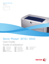 Xerox 3040 Užívateľská príručka