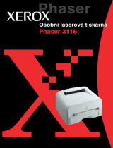 Xerox 3116 Používateľská príručka
