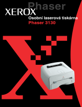 Xerox 3130 Užívateľská príručka