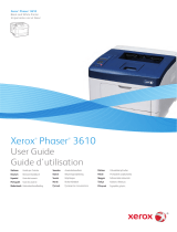 Xerox 3610 Užívateľská príručka