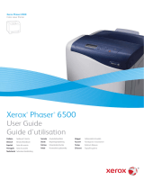 Xerox 6500 Užívateľská príručka