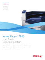 Xerox 7800 Užívateľská príručka