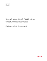 Xerox VersaLink C405 Užívateľská príručka