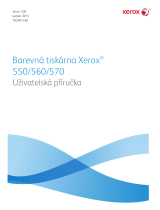 Xerox Color 550/560/570 Užívateľská príručka