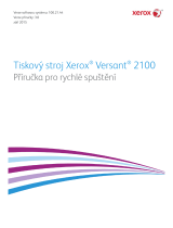 Xerox Versant 2100 Užívateľská príručka