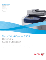 Xerox 6505 Užívateľská príručka
