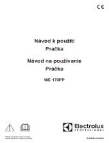 Electrolux WE170PP Používateľská príručka