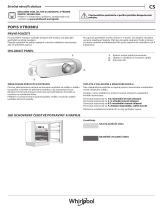 Whirlpool ARZ 005/A+ Daily Reference Guide