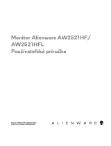 Alienware AW2521HF Užívateľská príručka