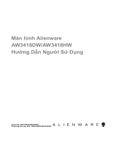 Alienware AW3418DW Užívateľská príručka