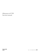 Alienware m17 R3 Používateľská príručka