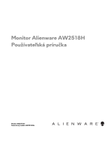 Alienware AW2518H Užívateľská príručka