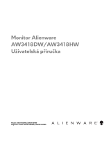 Alienware AW3418HW Užívateľská príručka