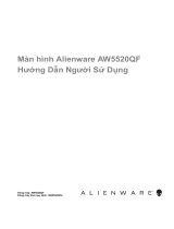 Alienware AW5520QF Užívateľská príručka