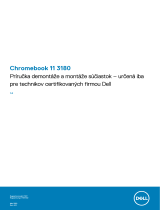 Dell Chromebook 11 3180 Návod na obsluhu