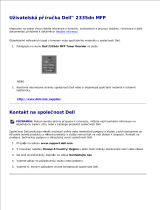 Dell 2335dn Multifunctional Laser Printer Užívateľská príručka