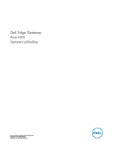 Dell Edge Gateway 5000 Používateľská príručka