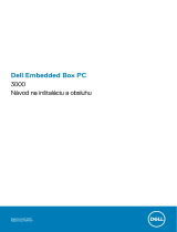 Dell Embedded Box PC 3000 Užívateľská príručka