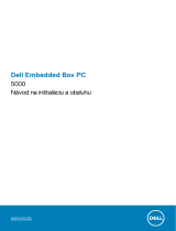 Dell Embedded Box PC 5000 Užívateľská príručka