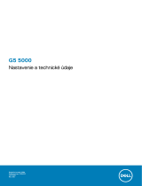 Dell G5 5000 Užívateľská príručka