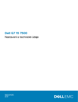 Dell G7 15 7500 Stručná príručka spustenia