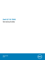 Dell G7 15 7500 Používateľská príručka