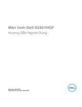 Dell Gaming S2421HGF Užívateľská príručka
