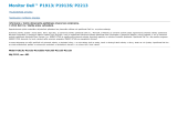 Dell P1913S Užívateľská príručka