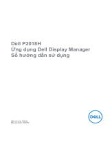 Dell P2018H Užívateľská príručka