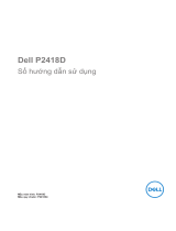 Dell P2418D Užívateľská príručka
